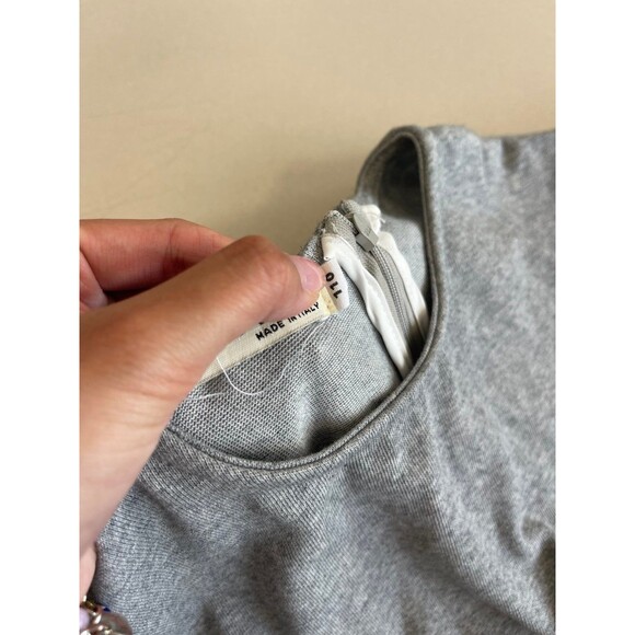 Miu Miu Gray Long Sleeve Tunic 110 Cm - Picture 4 of 5